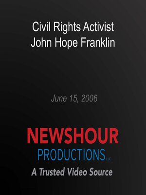 cover image of Civil Rights Activist John Hope Franklin